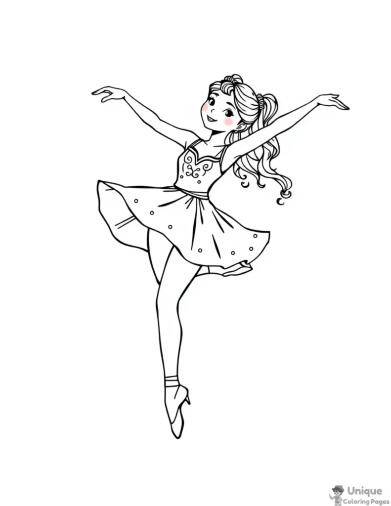 ballerina coloring pages for adults