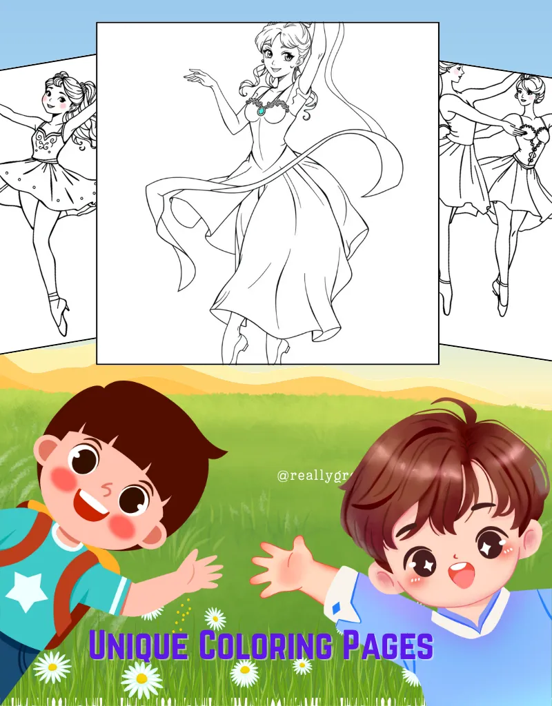ballerina coloring pages